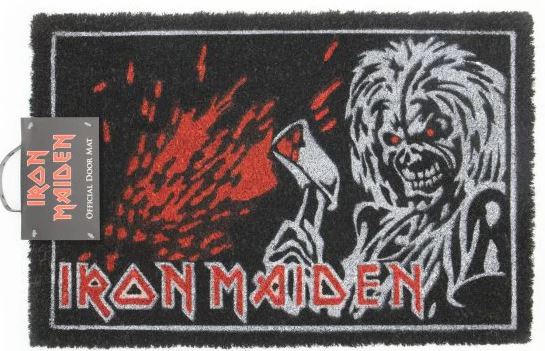 Zerbino Iron Maiden Run To The Hills Cm 60X40 - Gp85765 Zerbino Iron Maiden Run To The Hills Cm 60X40 - Gp85765